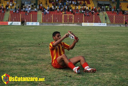Mosciaro al suo esordio in maglia giallorossa contro la Cisco