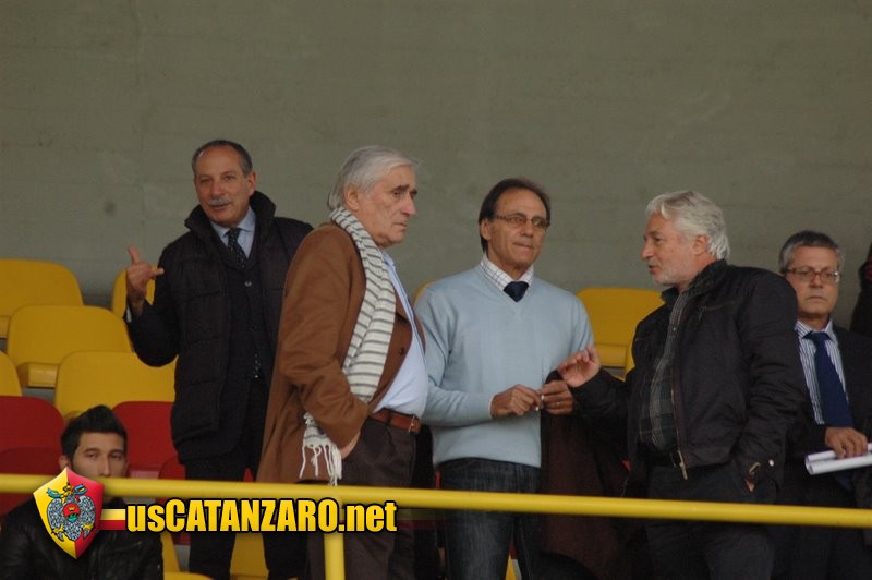 Quartaroli e Sabadini in tribuna al Ceravolo
