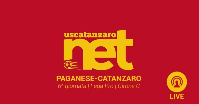 Cronaca scritta Paganese-Catanzaro
