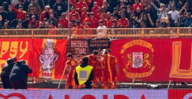 Esultanza gol di Pontisso