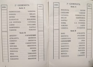 Calendario della Serie A 1971-1972