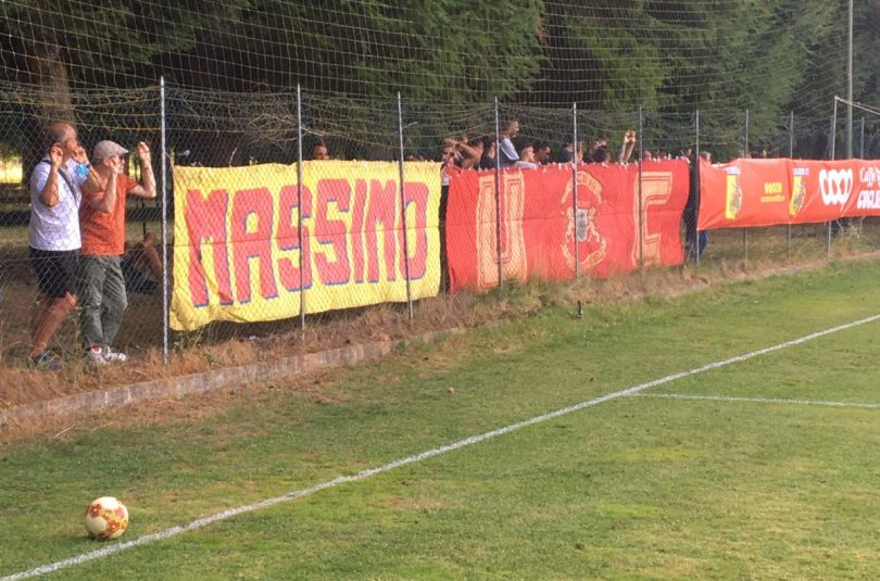 Tifosi durante Catanzaro-Vibonese Amichevole