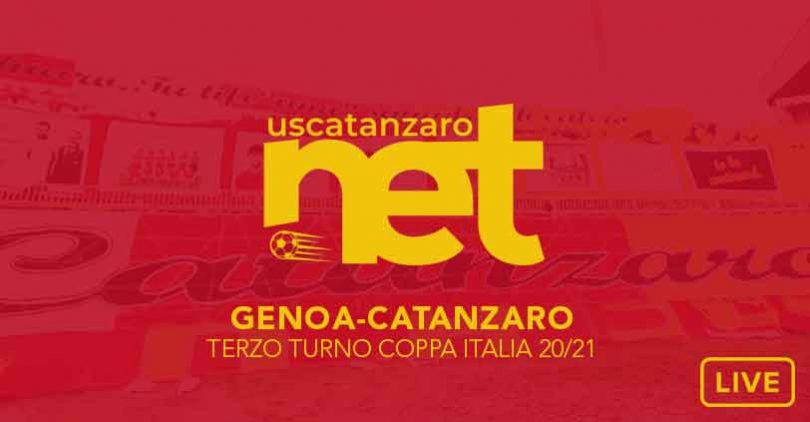Genoa Catanzaro Coppa Italia Live